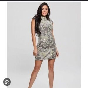 Guess Estella Sequined Party Dress - Size M